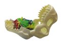 Комплект за игра, Динозаври в кутия череп, Пластмасови, Многоцветни, снимка 2