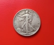 Half Dollar USA-1945 г.Сребро!, снимка 3
