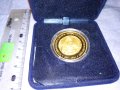 РЕПЛИКА на ЗЛАТНА МОНЕТА ИМПЕРАТОР КОНСТАНТИН IV ПОГОНАТ 668-685г. ОБЩИНА БУРГАС МИНТ с КУТИЯ 38733, снимка 12