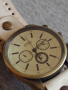 Дизайнерски марков дамски часовник много красив с кожена каишка перфектен - 21838, снимка 7