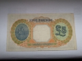 XRARE. BAHAMAS £ 5 POUNDS 1936 год. , снимка 2