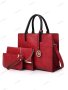 Модна дамска чанта комплект от три части, 5цвята - 023, снимка 2