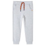 Детски спортен панталон, сив меланж, 92(SKU:12799