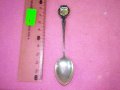 Bad Füssing СТАРА НЕМСКА КОЛЕКЦИОНЕРСКА ЕМАЙЛИРАНА СРЕБЪРНА ЛЪЖИЧКА За КАФЕ СРЕБРО 800 ПРОБА 42998, снимка 5