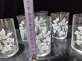 стъклени чаши за стакани подстакани , снимка 5