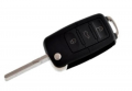 3000053333 Силиконов калъф за ключове, VW - стар тип, черен 86952BK, снимка 2