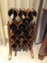 Дизайнерска стойка за вино Legnoart Bottle Rack, снимка 2