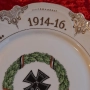 Две германски антикварни порцеланови чинии WWI 1914-16 г, снимка 4