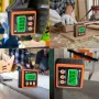 Цифров LCD транспортир ,ъгломер, водоустойчив Neoteck , снимка 4