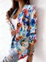 Модно пролетно палто с принт Ежедневен малък костюм, 5цвята - 023, снимка 6