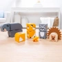 Дървен конструктор Melissa & Doug Blockables Горски приятели 16 части, снимка 8