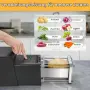 Електрическа резачка за картофи и зеленчуци Sopito, 2 приставки - 9х9мм и 12х12мм, снимка 8