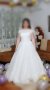 Сватбена рокля цвят Ivory, снимка 1 - Рокли - 40312647