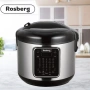 Мултикукър с 31 програми Rosberg, 780W, 5L, Незалепващо покритие, Инокс 2 ГОДИНИ ГАРАНЦИЯ, снимка 2