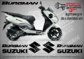 Suzuki Burgman стикери надписи SM-S-BURGMAN-GR, снимка 4