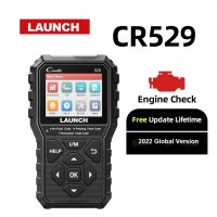 Автодиагностичен скенер Launch Creader CR529 Четец на кодове OBD2 Автодиагностика кодочетец, снимка 1 - Аксесоари и консумативи - 35983859