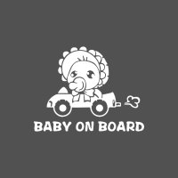 Стикери бебе в колата - Baby on board, снимка 11 - Други - 44320052