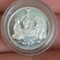 Църковна сребърна монета

, снимка 3 - Нумизматика и бонистика - 41758553