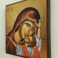 Икона на Света Богородица icona Sveta Bogorodica, снимка 3 - Икони - 14850943