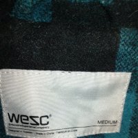 WеSC - оригинално мъжко зимно яке (тип риза), като ново!, снимка 4 - Якета - 35685579