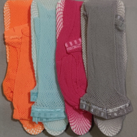 Дамски 3/4 едноцветни чорапи ситна мрежа., снимка 6 - Дамски чорапи - 44605132