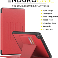 TECHGEAR Enduro Магнитен калъф за Samsung Galaxy Tab A9 Plus 11" (SM-X210 / SM-X215), червен, снимка 3 - Калъфи, кейсове - 44559007