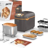 Imetec  е машина за правене на хляб, кроасани, питки, десерти , снимка 9 - Хлебопекарни - 42044421