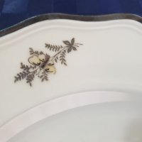 Комплект старинни порцеланови чинии -Johann haviland Bavaria Decor feins, снимка 4 - Сервизи - 40045749