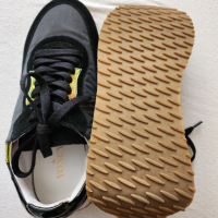 Дамски спортни обувки Yoncy® естествена кожа черни, р.39., снимка 7 - Дамски ежедневни обувки - 39381266
