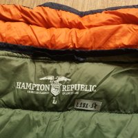 HAMPTON REPUBLIC DOWN Vest 90% Down 10% Feather за лов риболов размер M елек с гъши пух - 363, снимка 9 - Други - 40900896