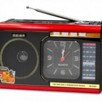 Ретро радио Meier M-U40-Червено, снимка 3 - Радиокасетофони, транзистори - 39051471