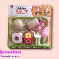 Комплект Хранителни продукти, снимка 1 - Играчки за стая - 41996830