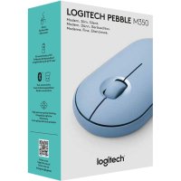 Logitech Pebble M350 USB, Wireless/Bluetooth – Различни цветове, снимка 3 - Клавиатури и мишки - 41376022