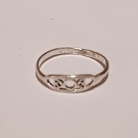 Сребърни пръстени за жени, снимка 10 - Пръстени - 43252663