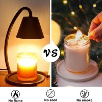 Лампа за подгряване на свещи димируема подгряване на восък с 2 крушки, снимка 6 - Декорация за дома - 41798378