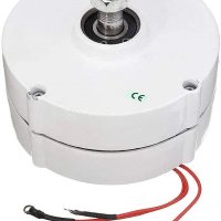 мотор 200W 12 V 24 Volt 600R/мин 3 фаза PMSG Безчетков електрически вятърен генератор, снимка 1 - Друга електроника - 41185300