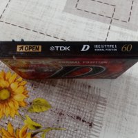 TDK D 60 нова аудио касета, снимка 3 - Аудио касети - 41638689