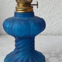 Стара синя газена лампа, красива, снимка 6 - Други - 42256598