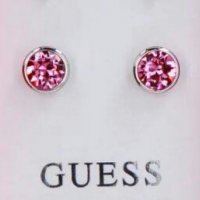 Обеци от розово злато Guess 🌸🌸, снимка 1 - Обеци - 39660095