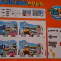 ПИСТА - Паркинг AREA,TAYO- The Little BUS на 3 етажа, снимка 2 - Коли, камиони, мотори, писти - 38696128