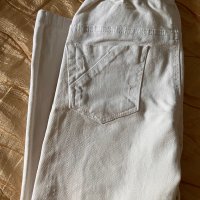 Бял накъсан панталон, снимка 7 - Панталони - 42349673
