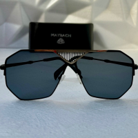Maybach 2024 мъжки слънчеви очила маска 6 цвята , снимка 3 - Слънчеви и диоптрични очила - 44587574