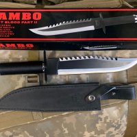 НОЖ “RAMBO II”, снимка 6 - Оборудване и аксесоари за оръжия - 39750864