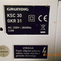 Grundig KSC 30-2 White - radio clock alarm, снимка 8 - Други - 40981632