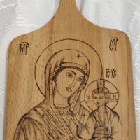 Икона на Богородица с младенеца , снимка 2 - Икони - 41793797