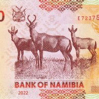 ❤️ ⭐ Намибия 2022 20 долара UNC нова ⭐ ❤️, снимка 3 - Нумизматика и бонистика - 41102931
