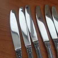 Руски ножове вилици лъжици , снимка 2 - Антикварни и старинни предмети - 34112458