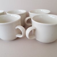 6 Стилни елегантни порцеланови чаши за кафе сервиз, снимка 3 - Чаши - 34260933