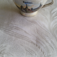 Много стара чашка за кафе, костен порцелан, снимка 1 - Колекции - 44602443