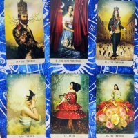 Таро&оракул карти:Tarot of Mystical Moments&Oracle of Mystical Moments, снимка 11 - Карти за игра - 34704763